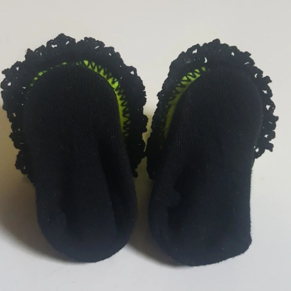 Custom Hand Crocheted Nike Baby Girl Booties 0-6M